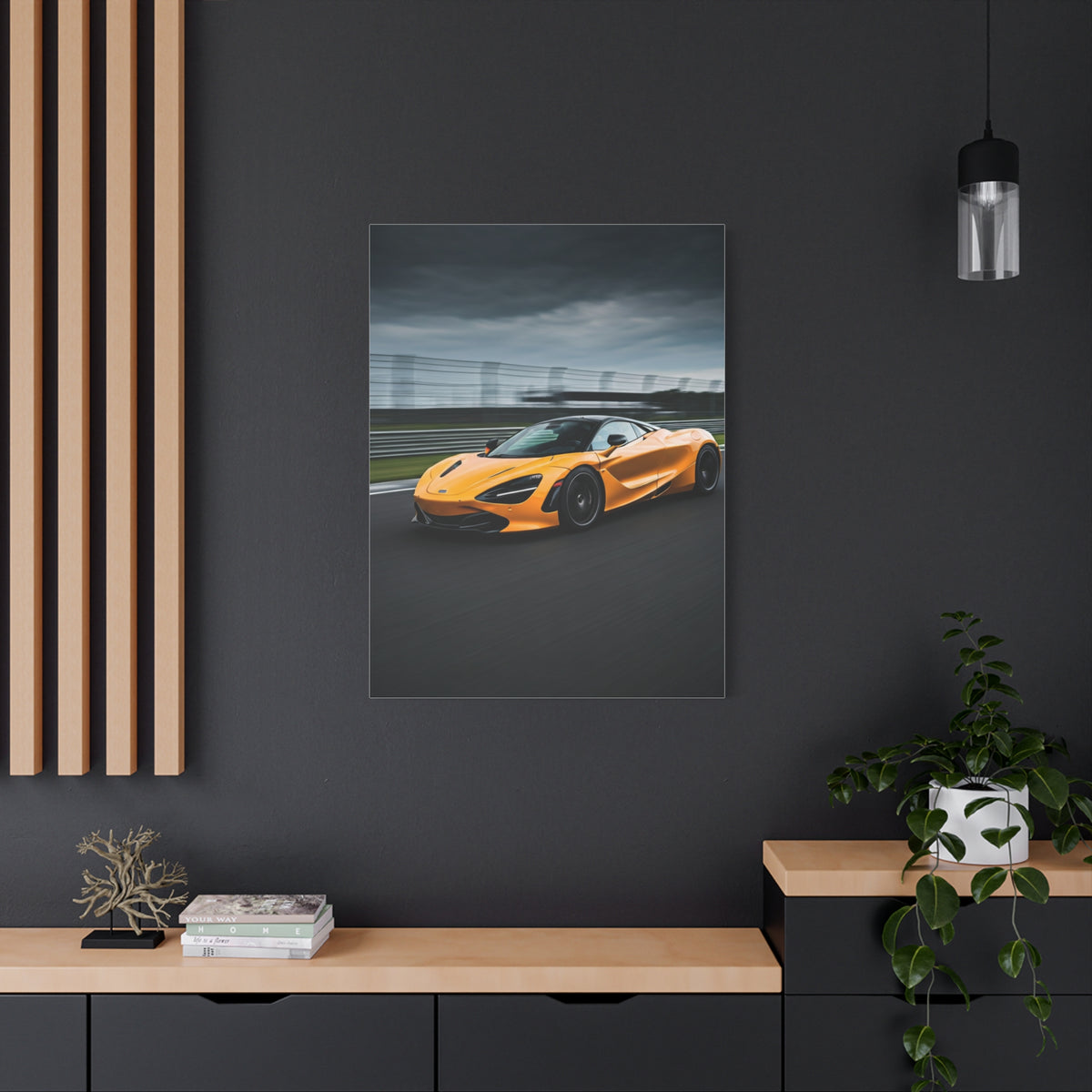 McLaren 720S Track Performance Focus Wall Art & Canvas Prints