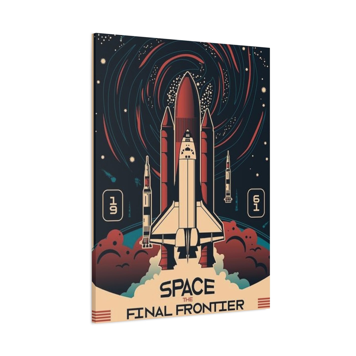 1961 The Space Frontier Wall Art & Canvas Prints