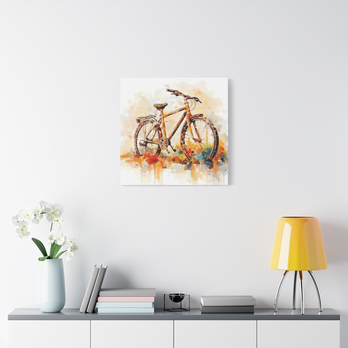 Abstract Cycle Paintin Wall Art & Canvas Prints