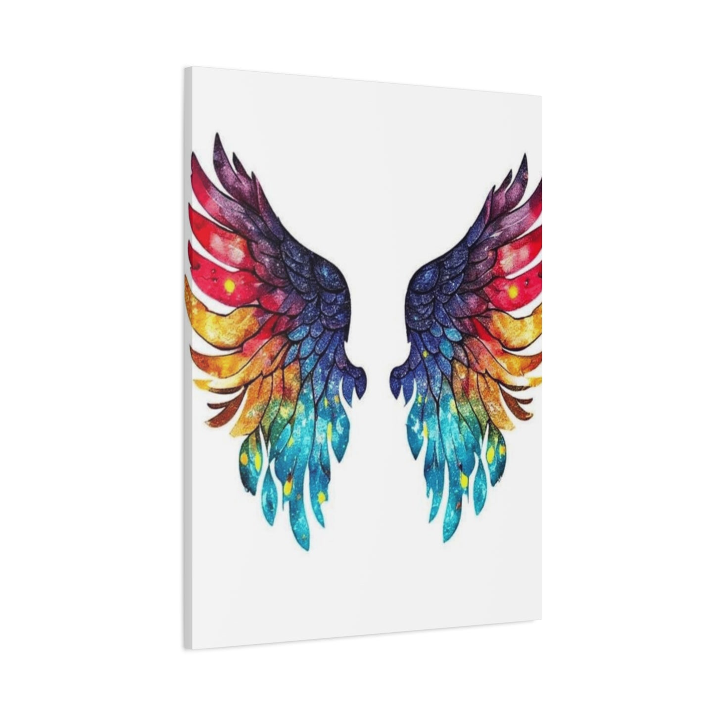 Rainbow Colour Wings Wall Art & Canvas Prints