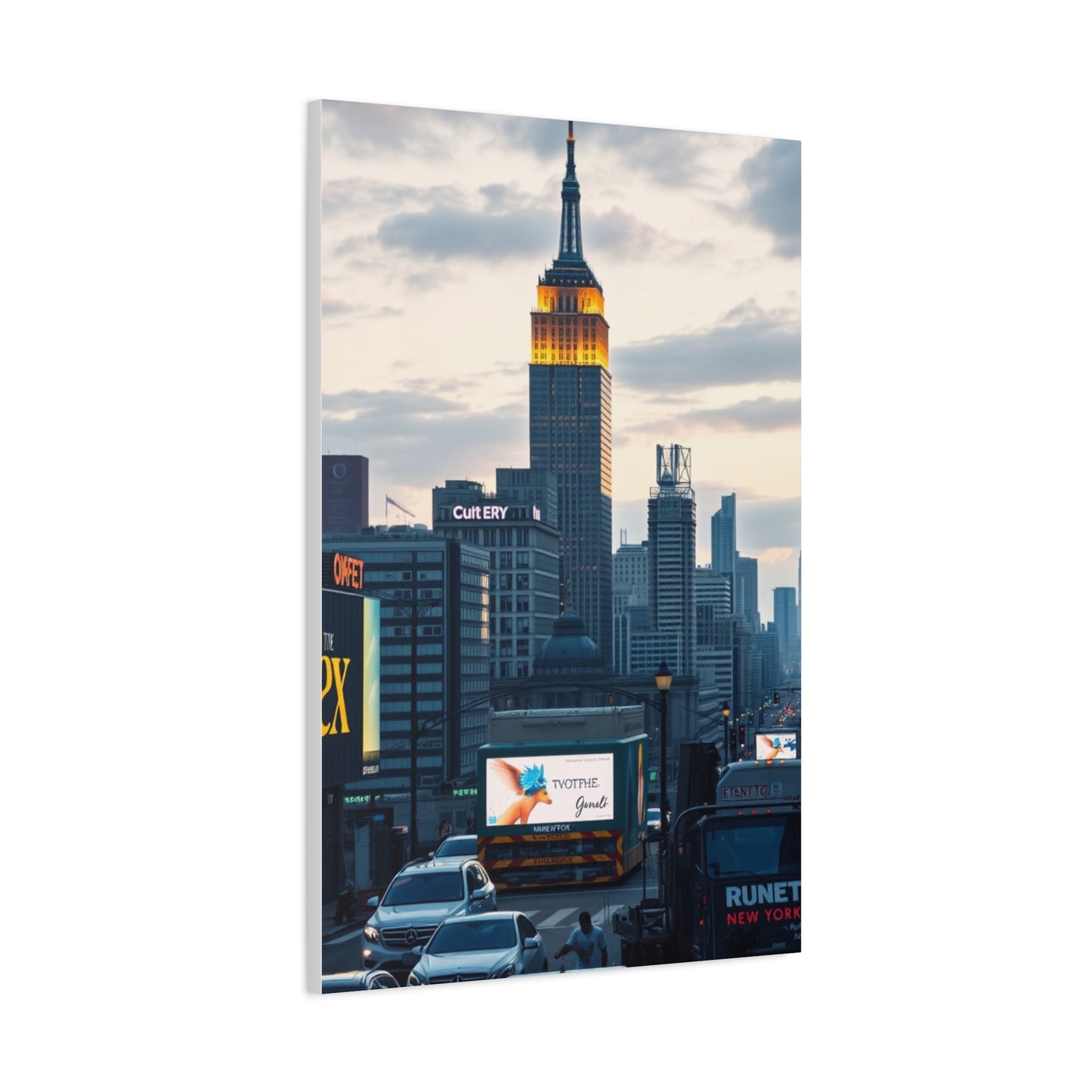 Cityscape Opulence Art Wall Art & Canvas Print
