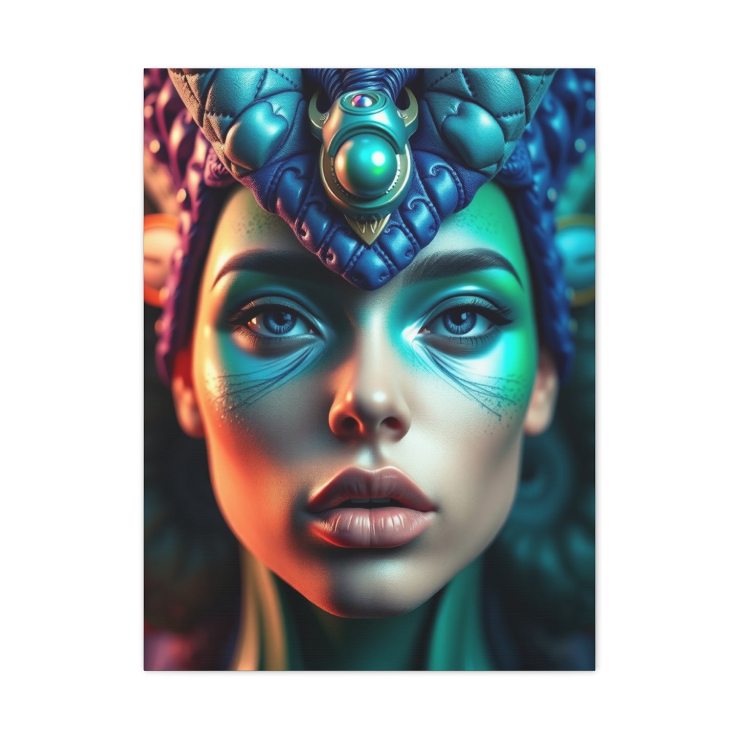 Supreme Blue & Green Collection Wall Art & Canvas Print