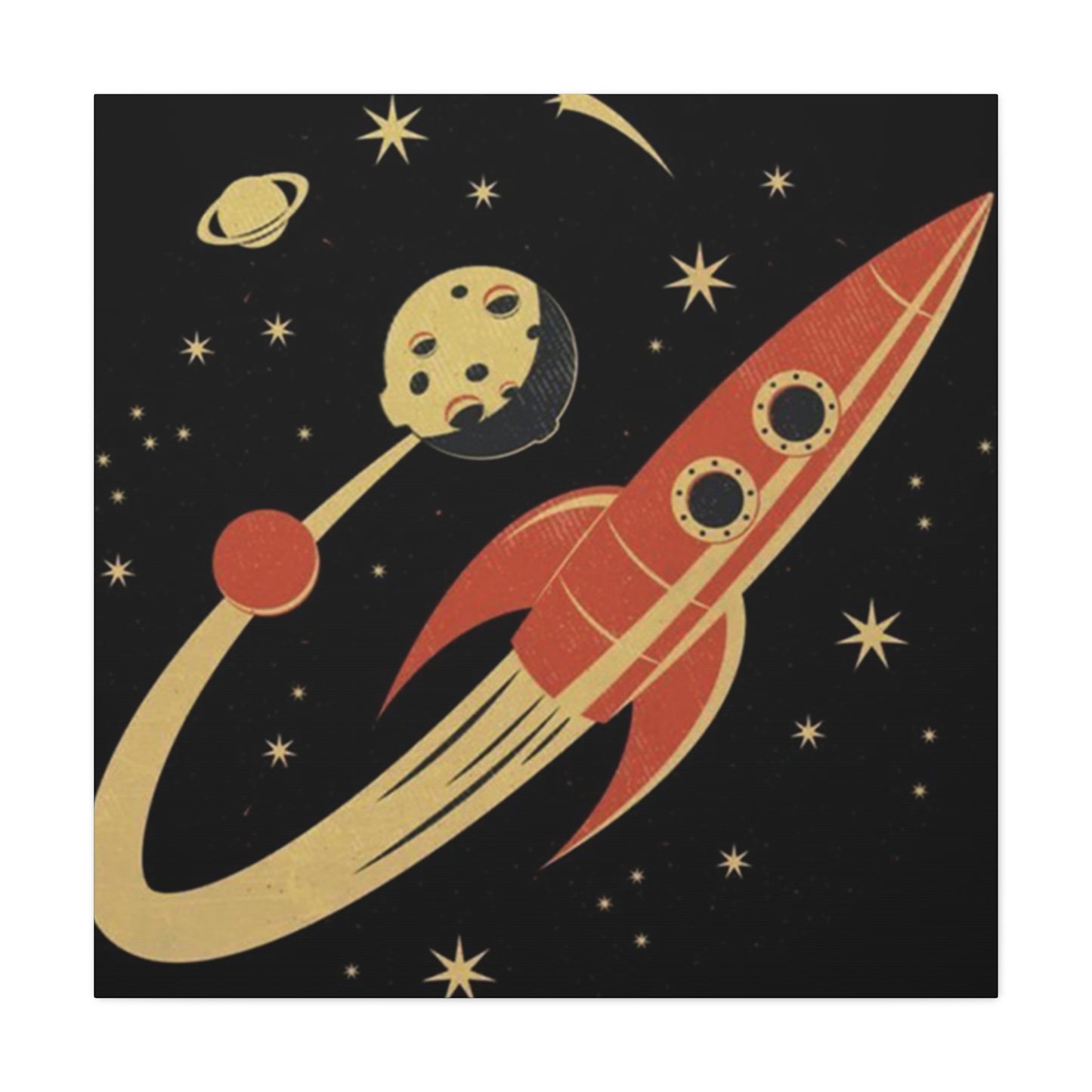 Rocket Poster Wall Art & Canvas Prints