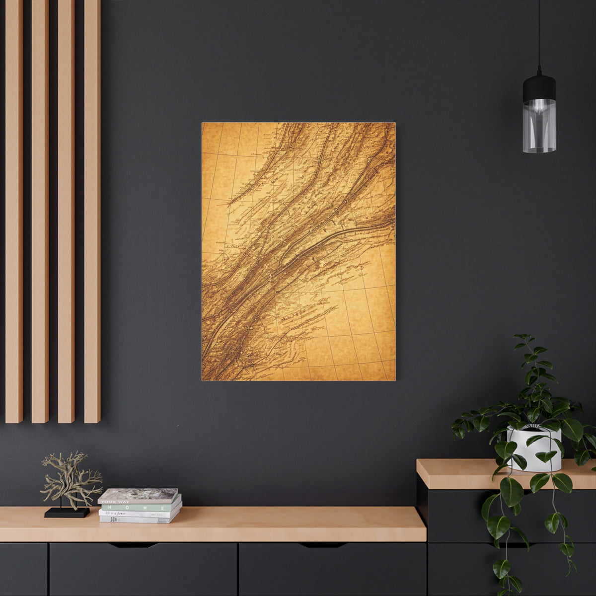 Antique Parchment Texture Abstract Wall Art & Canvas Prints