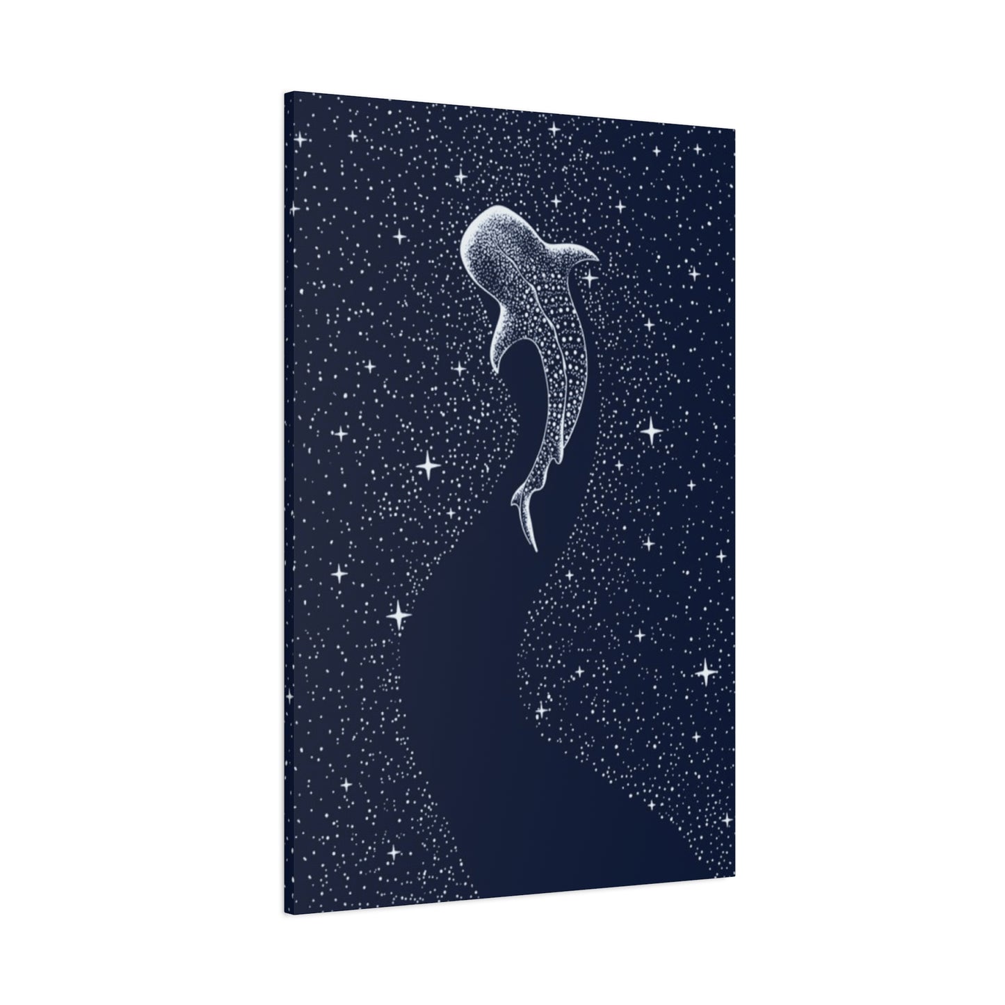 Fish in Starry Space Wall Art & Canvas Prints