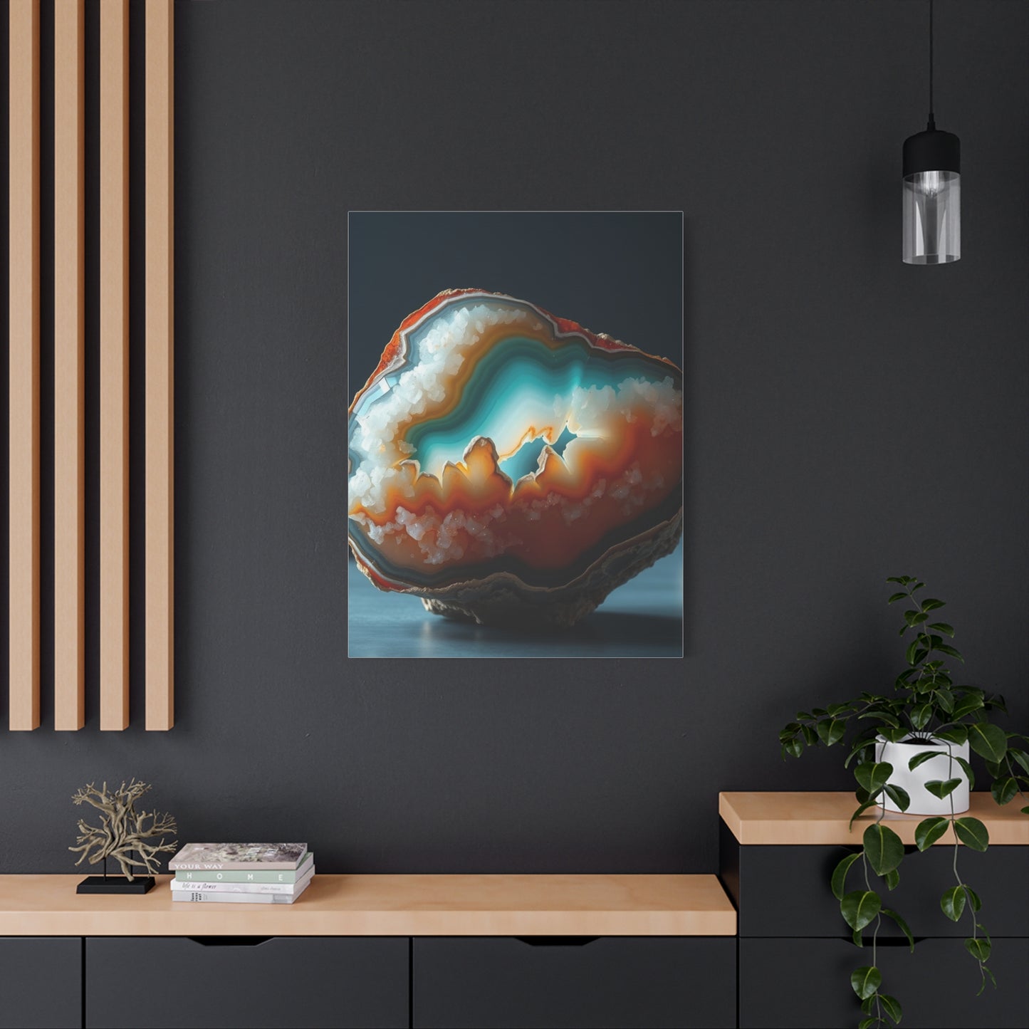 Agates, Geodes & Minerals Art Supreme Canvas Wall Art & Canvas Print
