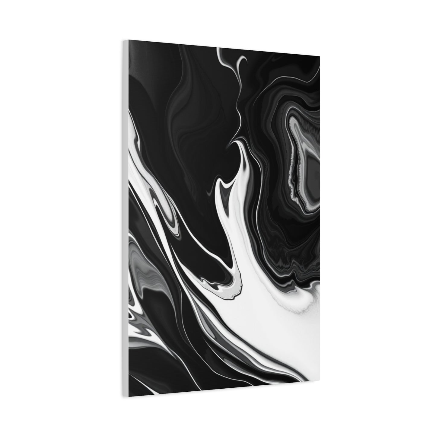Black and White Abstract Art Luxury Canvas Wall Art & Canvas Print