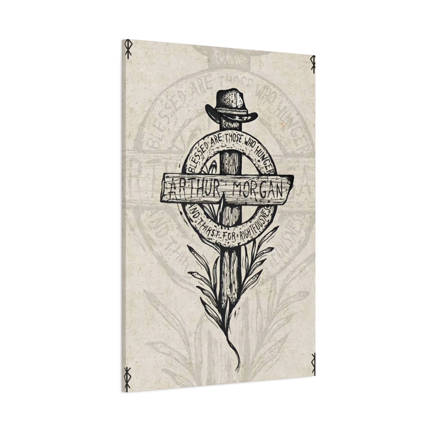 Arthur Morgan Sketch Wall Art & Canvas Prints