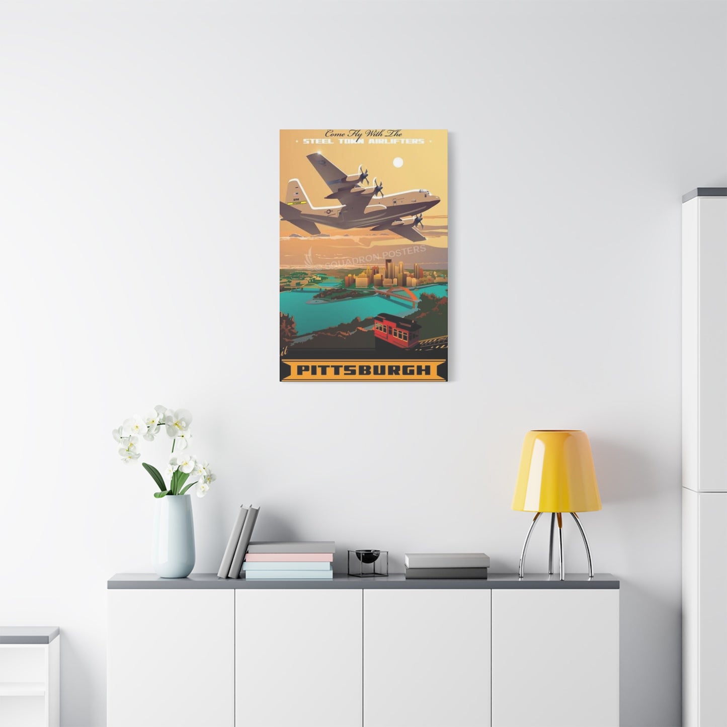 Pittsburgh Airlifter Poster Wall Art & Canvas Prints