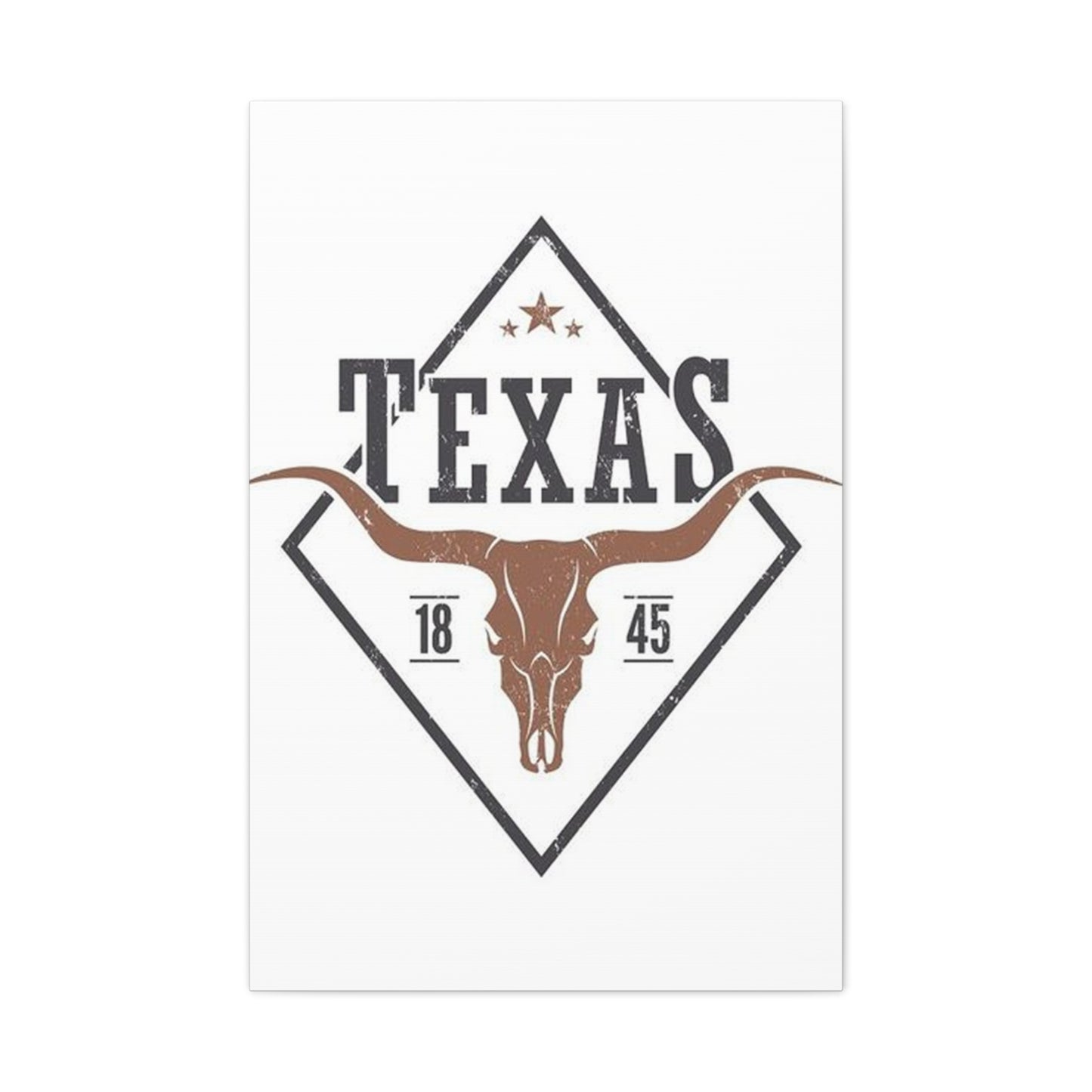 18 45 Texas Poster Wall Art & Canvas Prints