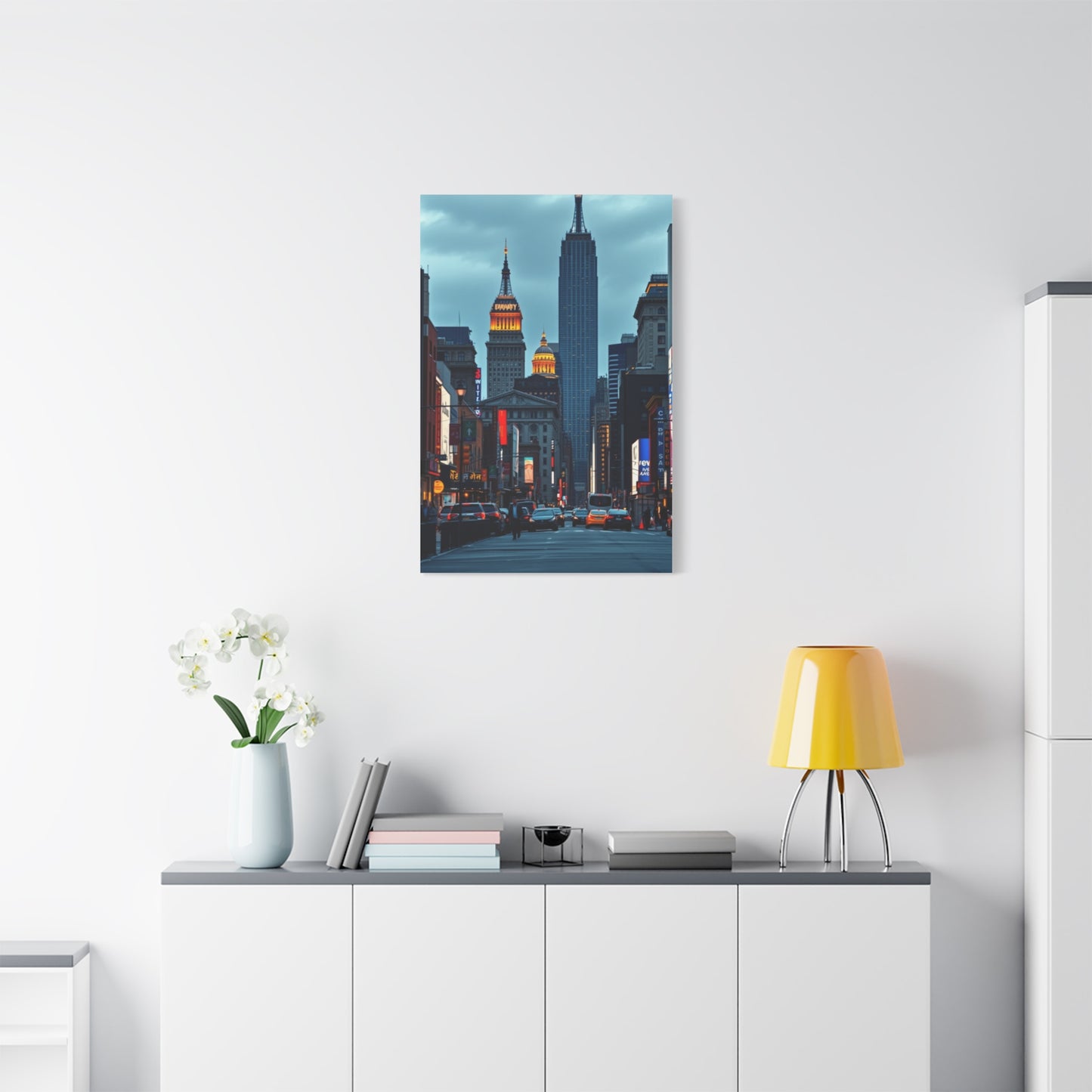 City Lights Euphoria Art Wall Art & Canvas Print