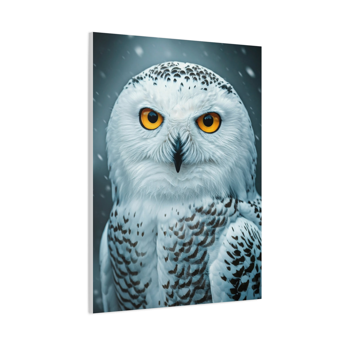 Snowy Owl with Golden Eyes Wall Art & Canvas Prints