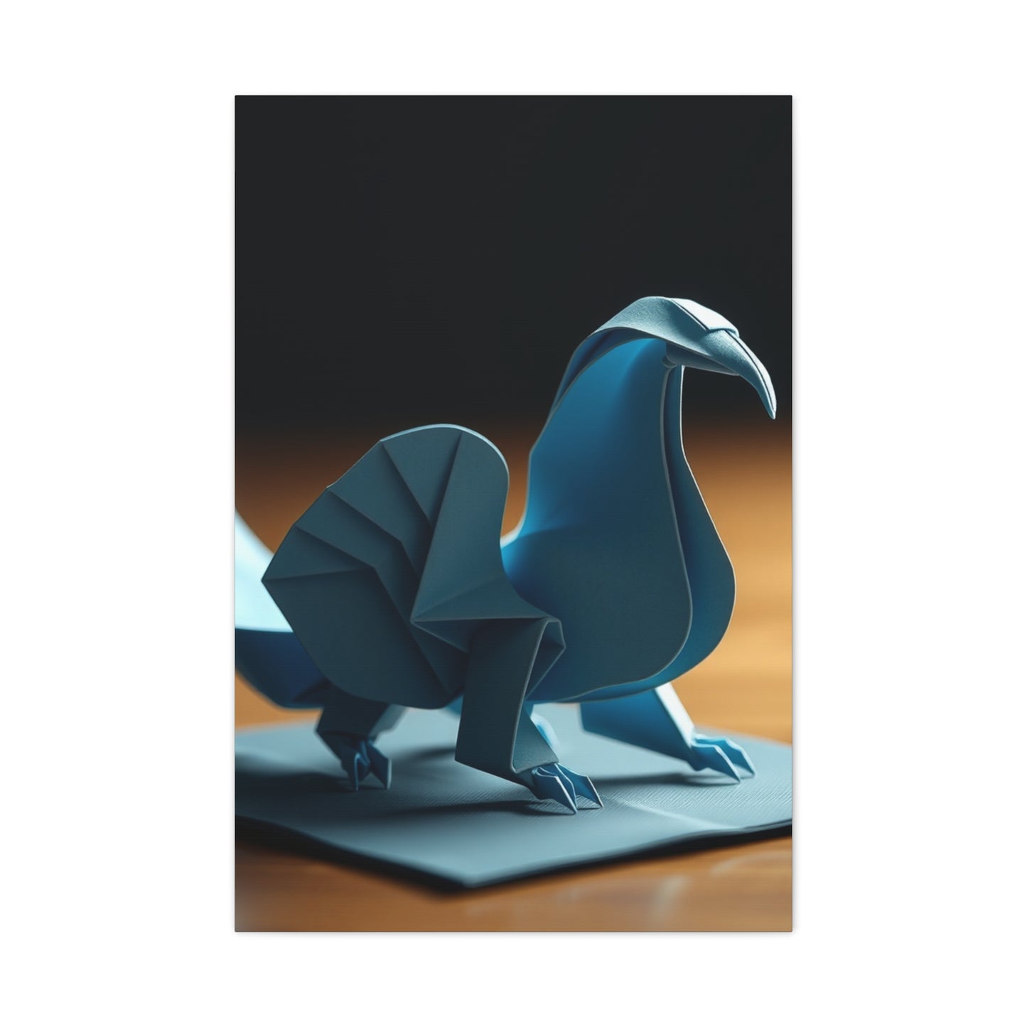 Whispered Origami Elegance Wall Art & Canvas Print