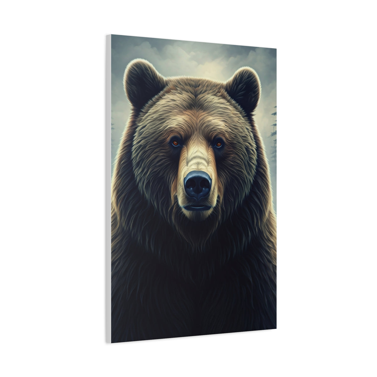 Soft Daylight Bear Portrait Wall Art & Canvas Prints