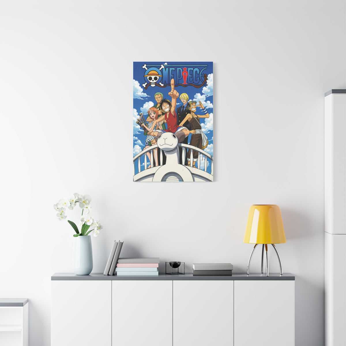 One Piece East Blue Going Merry Poster Wall Art & Canvas Print