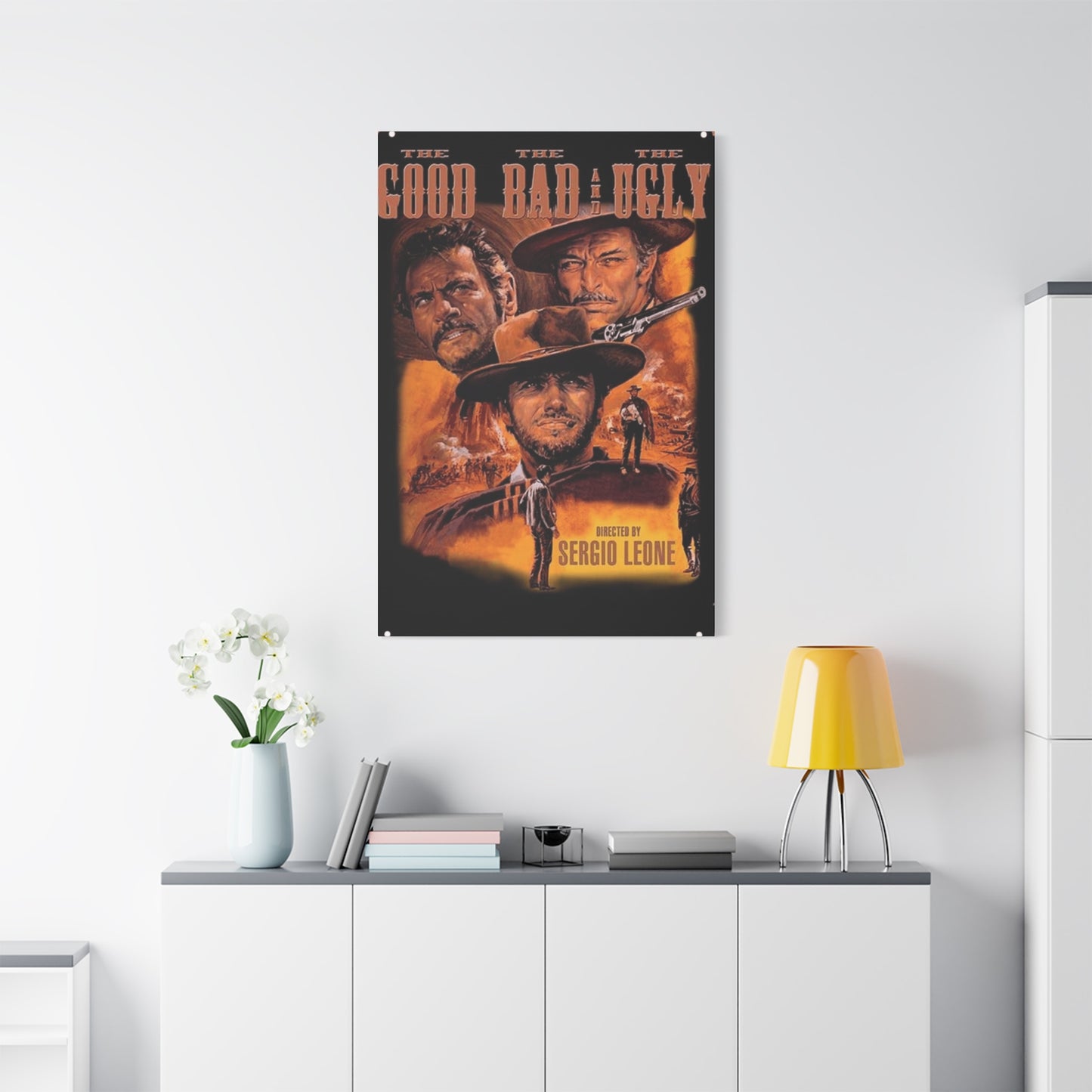 The Good, The Bad and The Ugly Movie Poster Wall Art & Canvas Prints