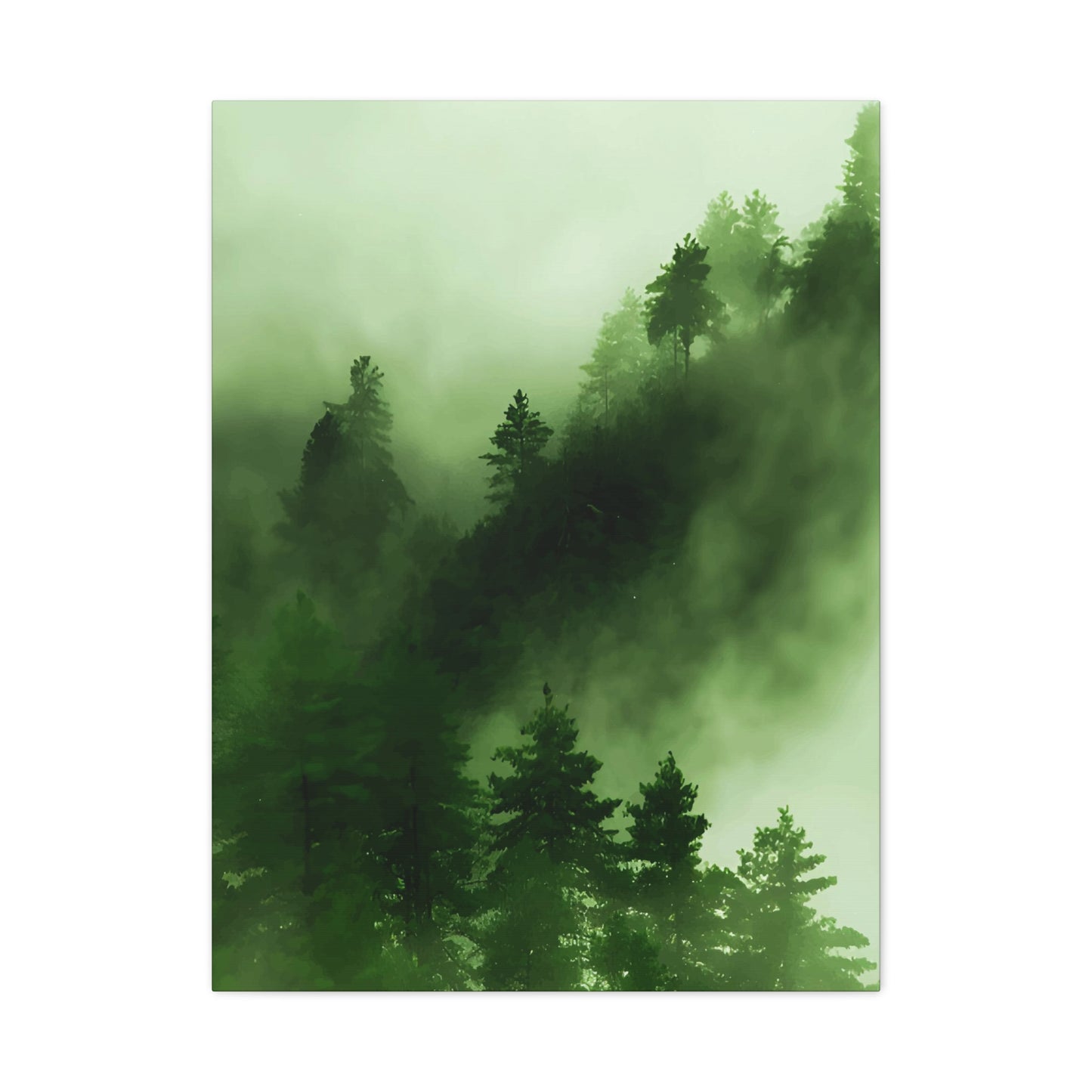 Mist in the Forest Wall Art & Canvas Prints