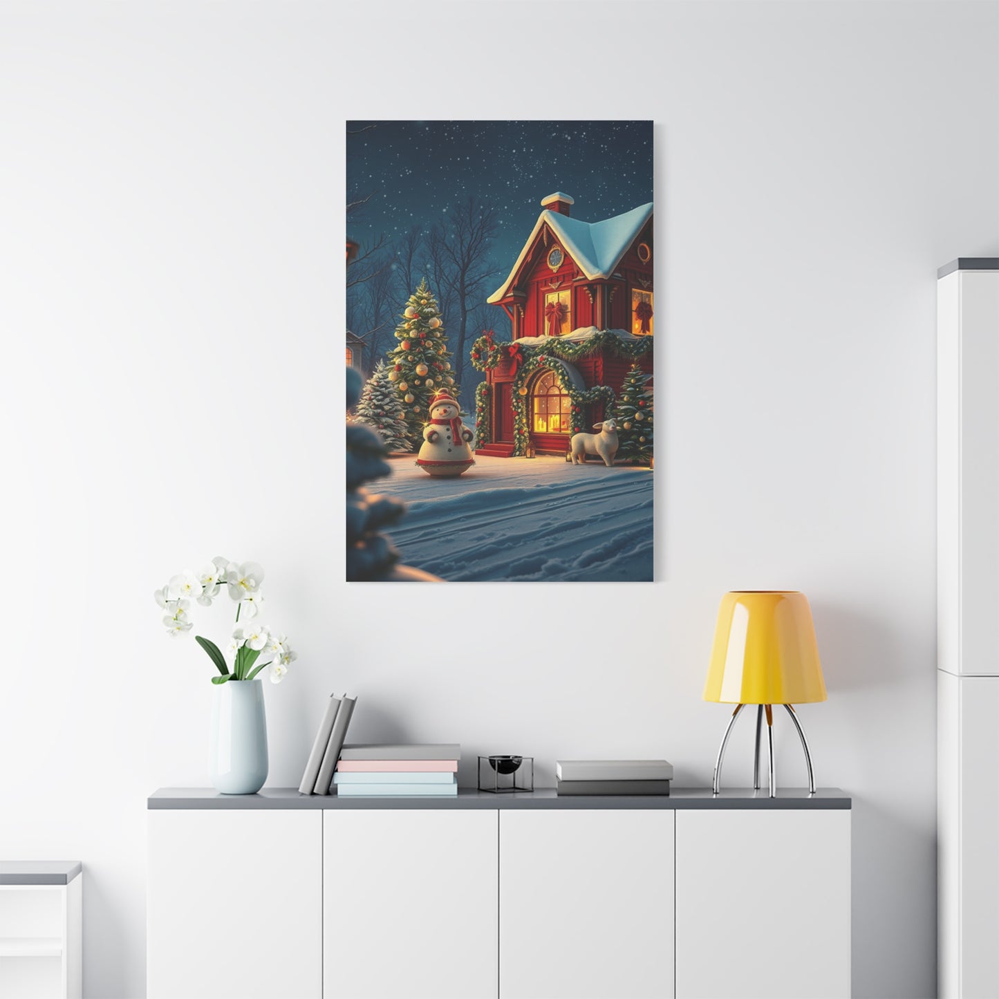 Antique Yuletide Masterpiece Canvas