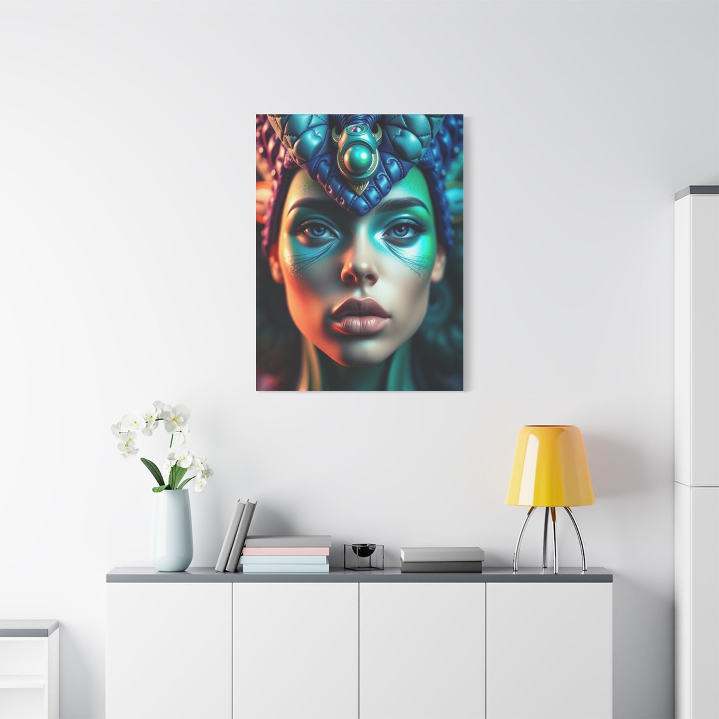 Supreme Blue & Green Collection Wall Art & Canvas Print
