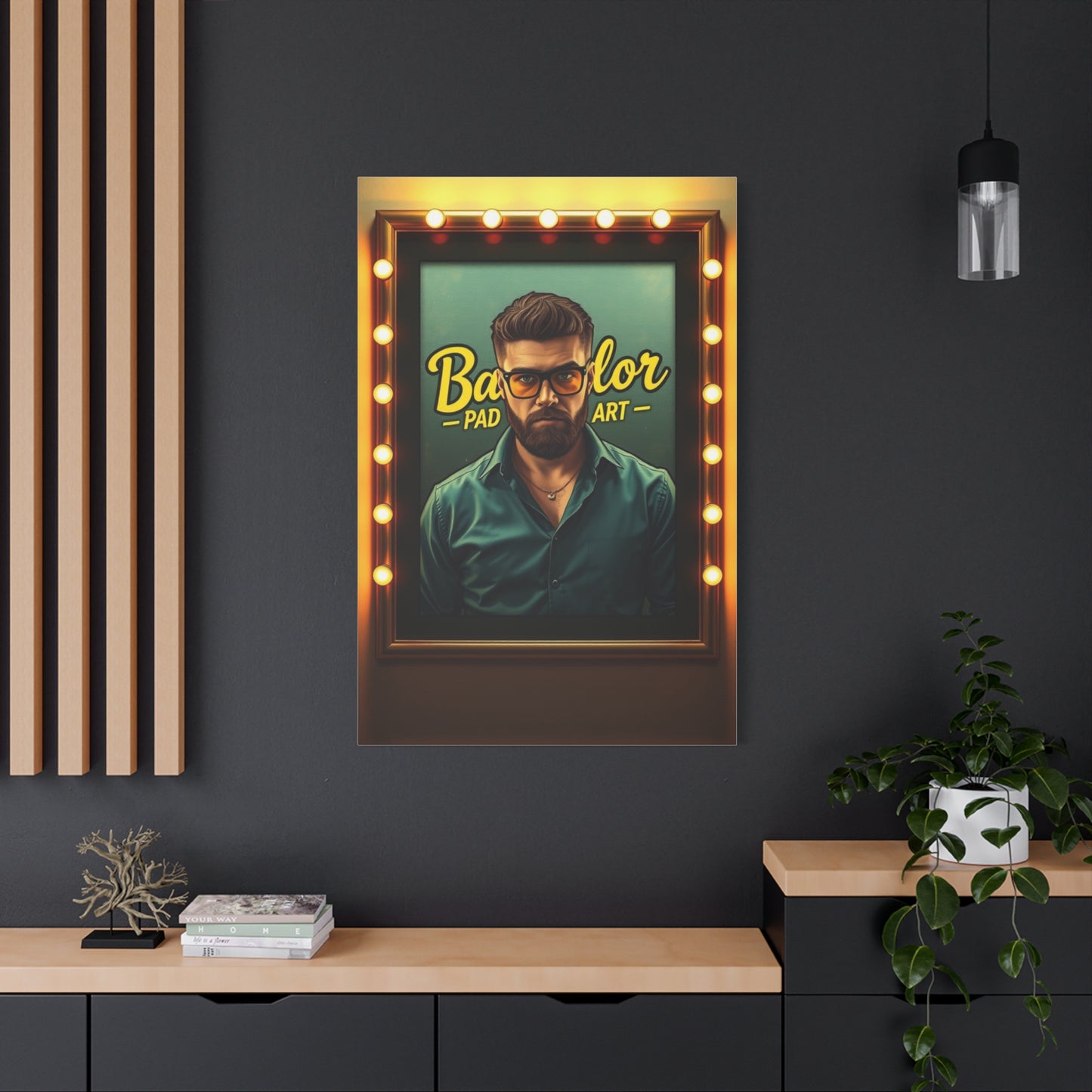 Bachelor Pad Art Refined Canvas Wall Art & Canvas Print