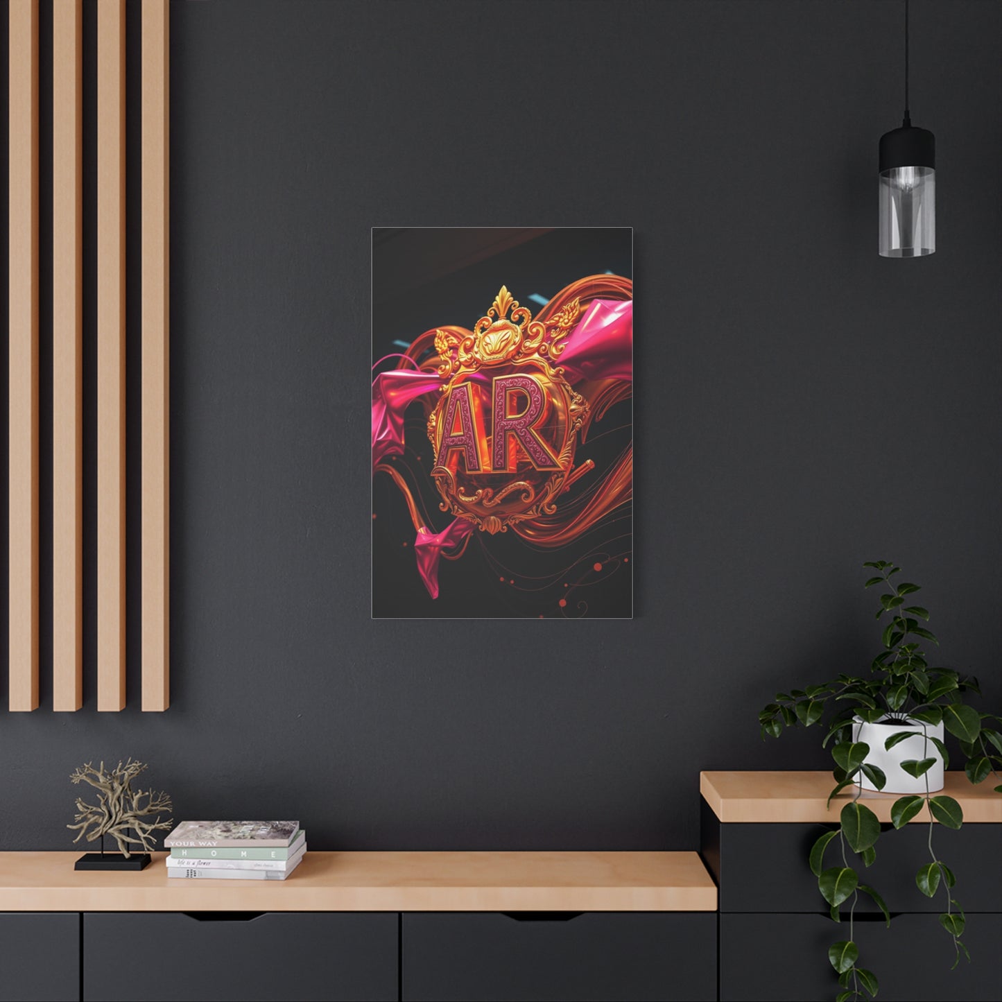 Supreme Gold & Pink Collection Wall Art & Canvas Print