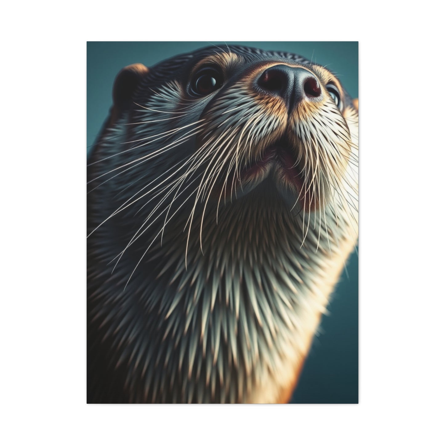 Otter Art Luxury Canvas Wall Art & Canvas Print