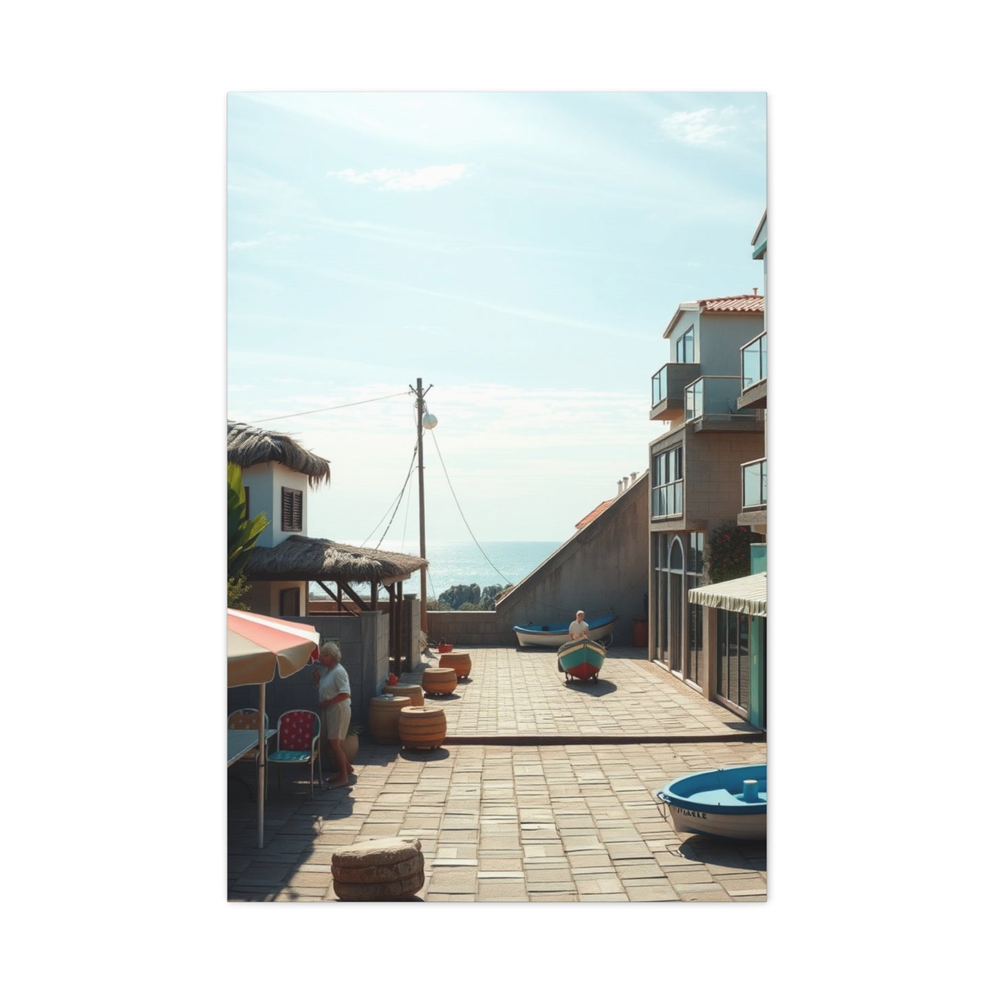 Contemporary Oceanic Dream Wall Art & Canvas Print