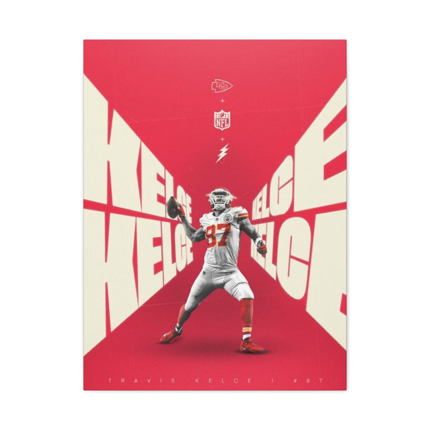 Kelce Rugby Poster Wall Art & Canvas Prints