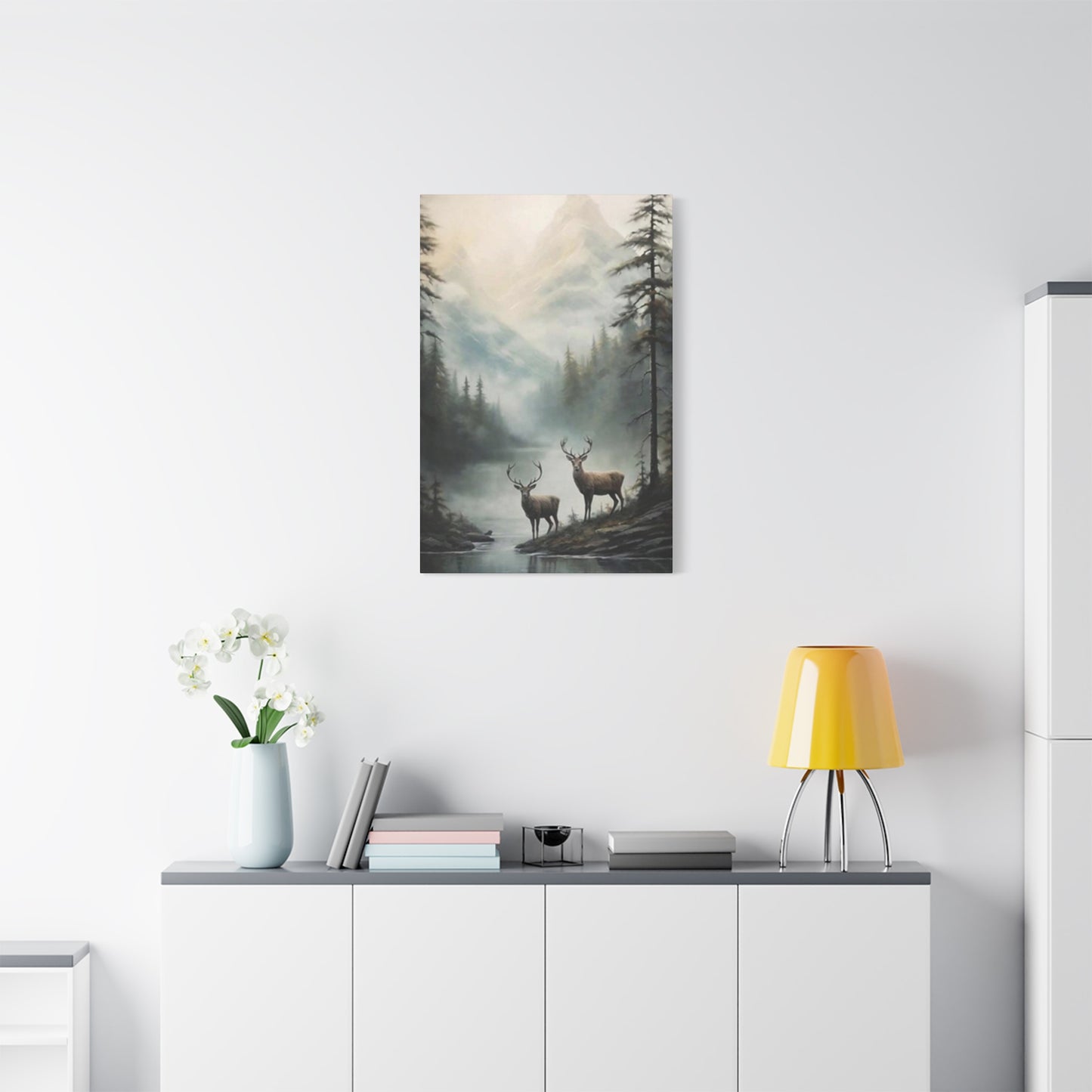 Reindeer Family Wall Art & Canvas Prints