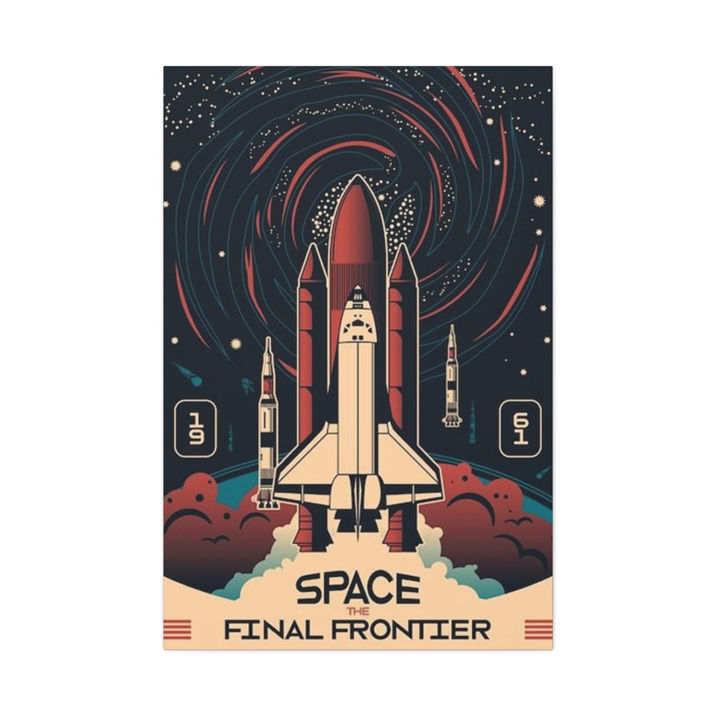 1961 The Space Frontier Wall Art & Canvas Prints