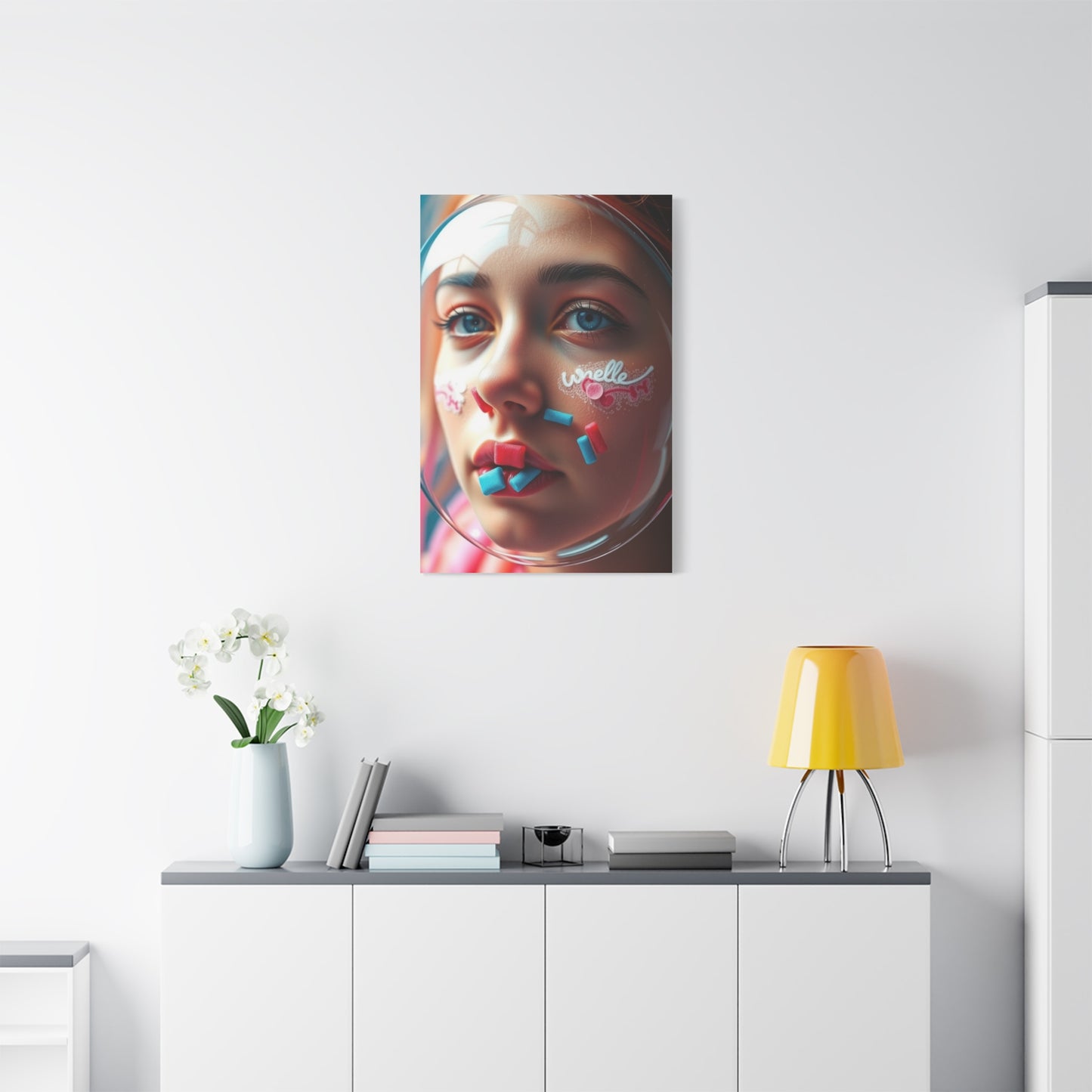 Bubble Gum Art Refined Canvas Wall Art & Canvas Print