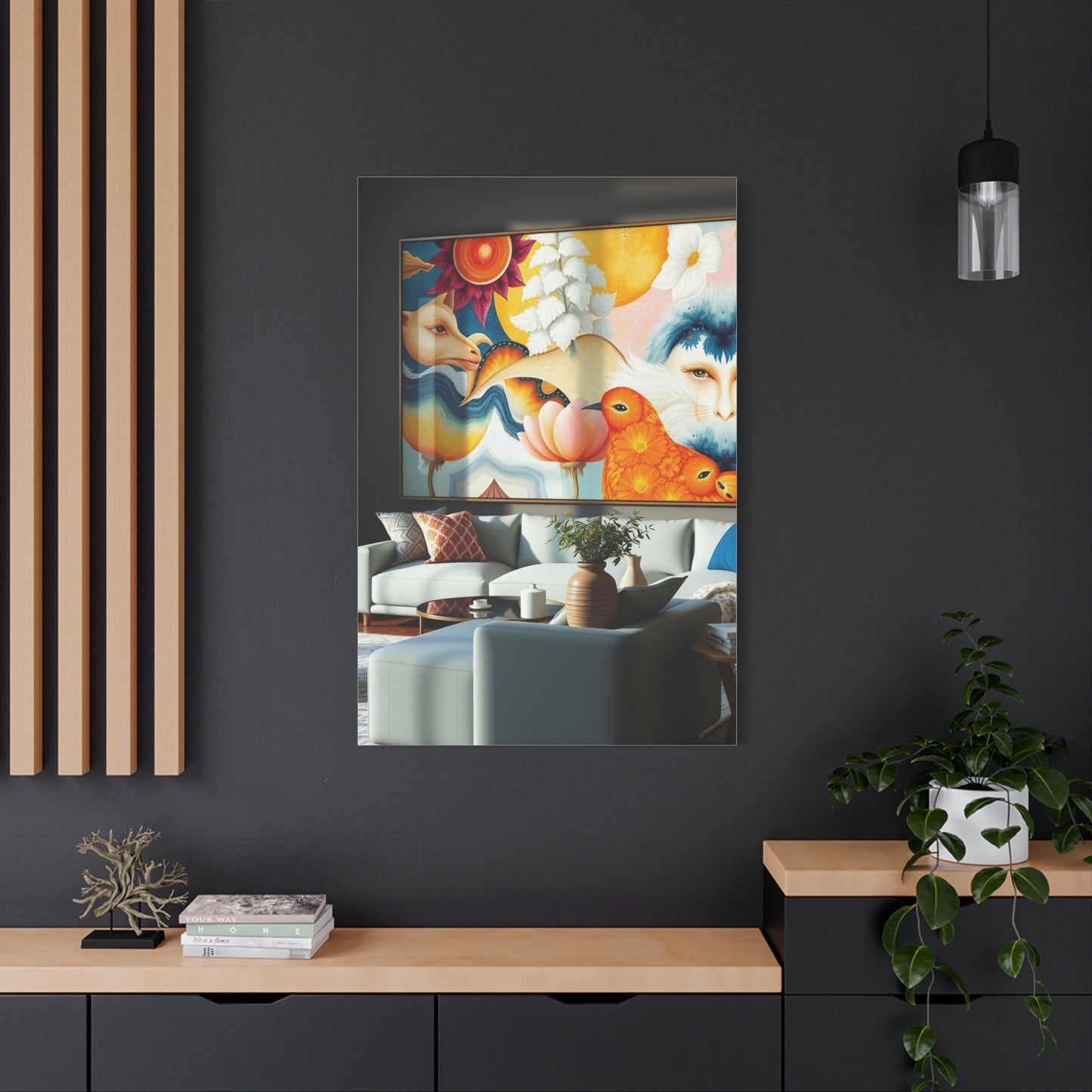 Vision Large Art for Living Room Art Art Wall Art & Canvas Print