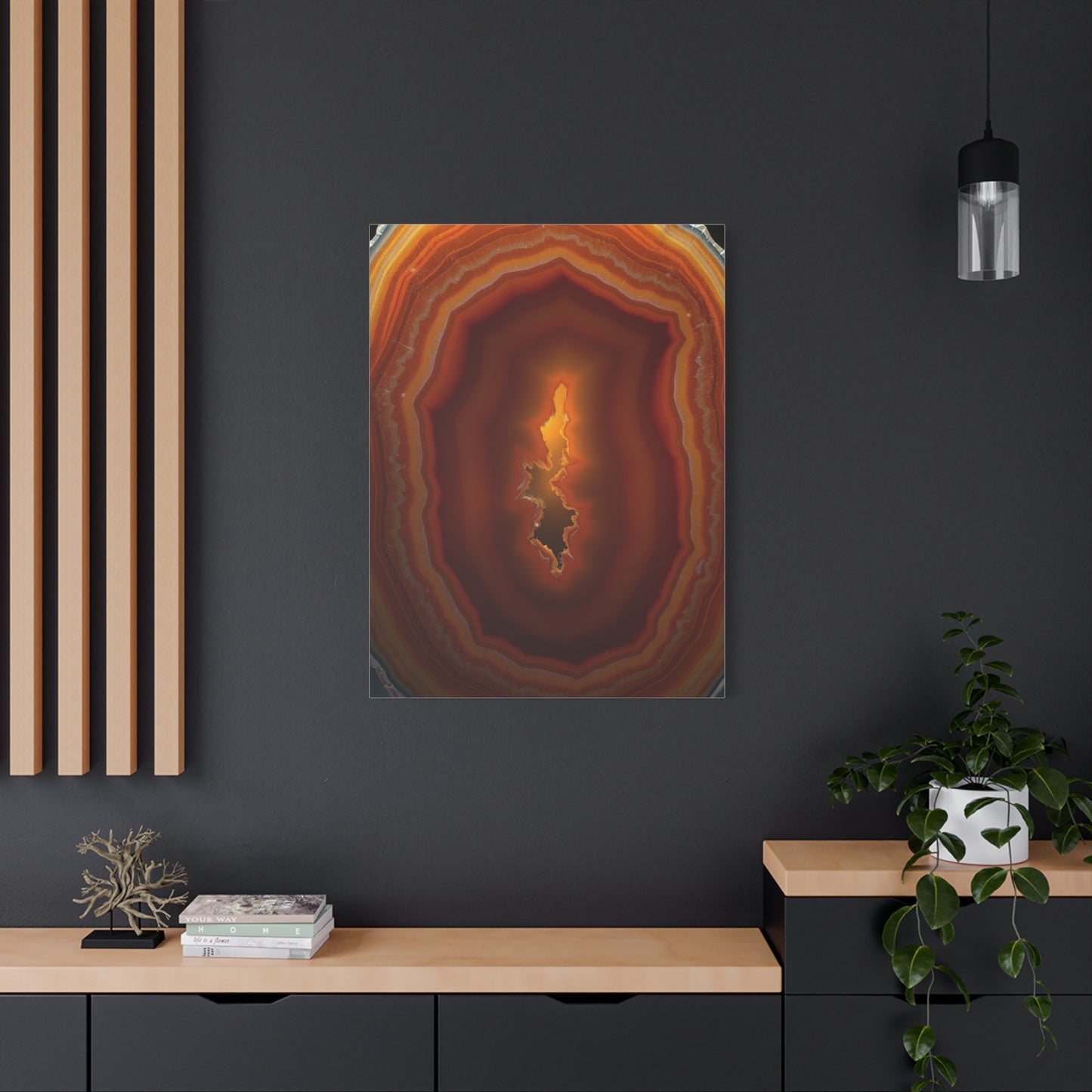 Agates, Geodes & Minerals Art Luxury Canvas Wall Art & Canvas Print