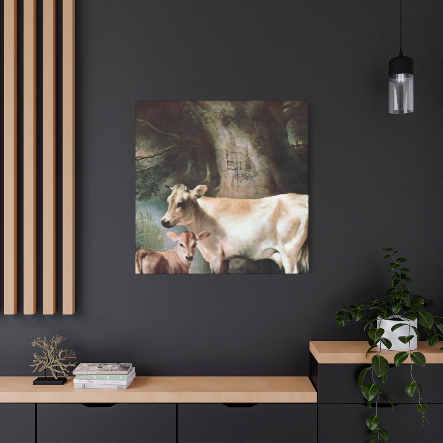 Aesthetic Cow Wall Art & Canvas Prints