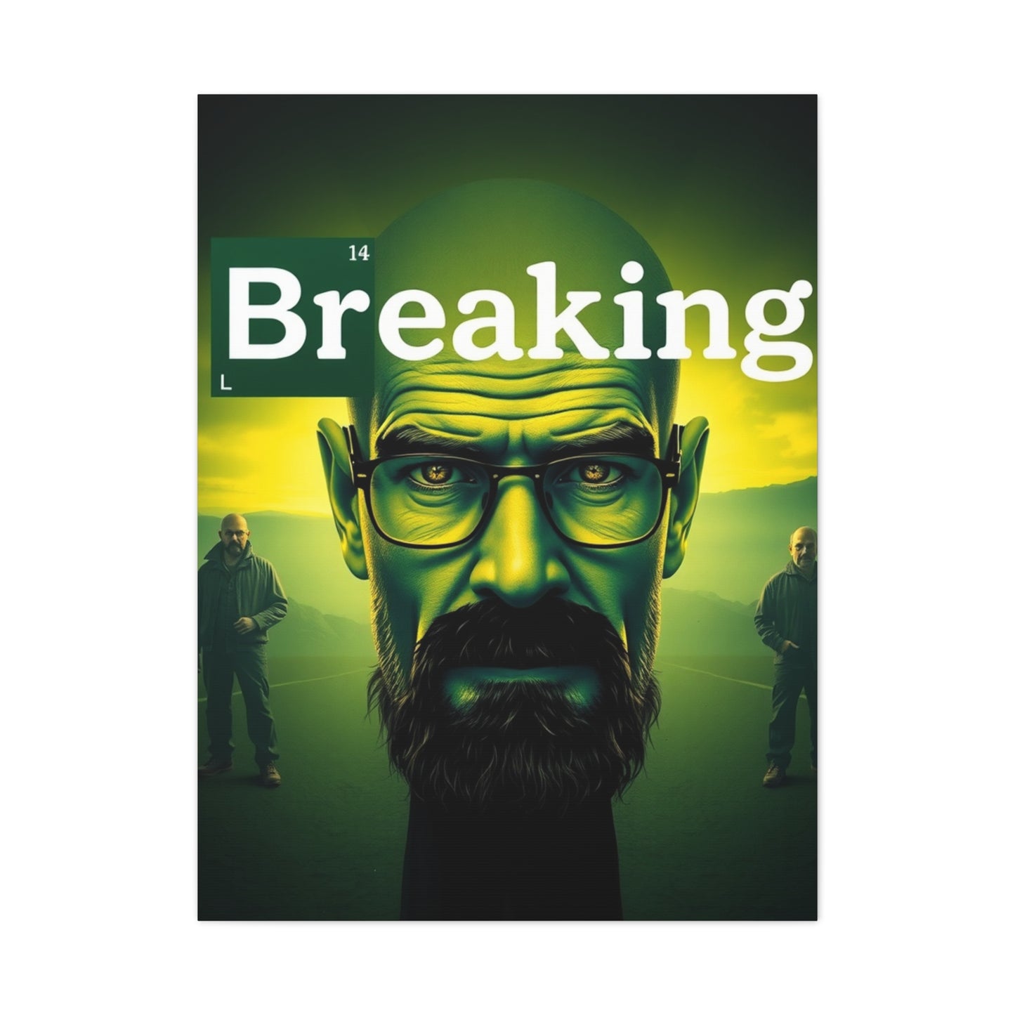 Supreme Breaking Bad Art Wall Art & Canvas Print