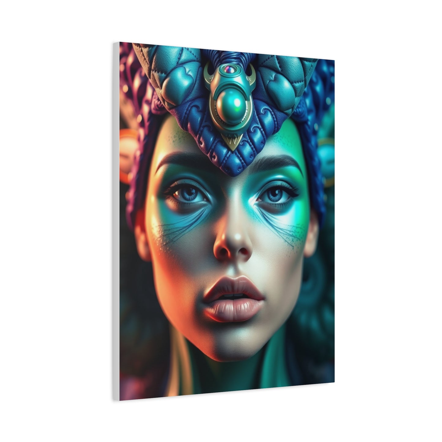 Supreme Blue & Green Collection Wall Art & Canvas Print