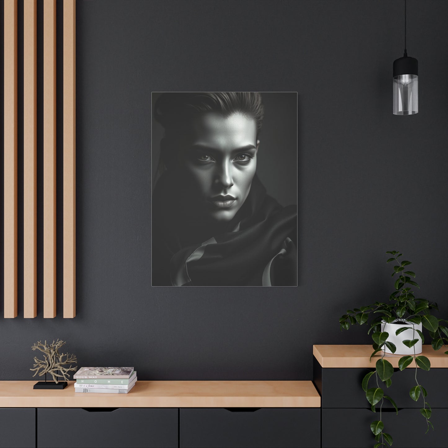 Black White and Gold Art Supreme Gallery Wall Art & Canvas Print