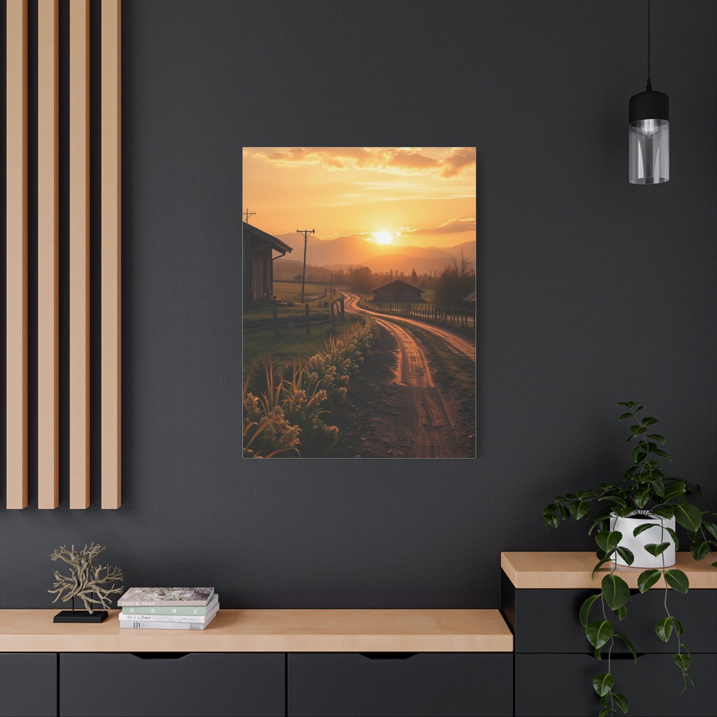 Tranquil Pastures Canvas Wall Art & Canvas Print
