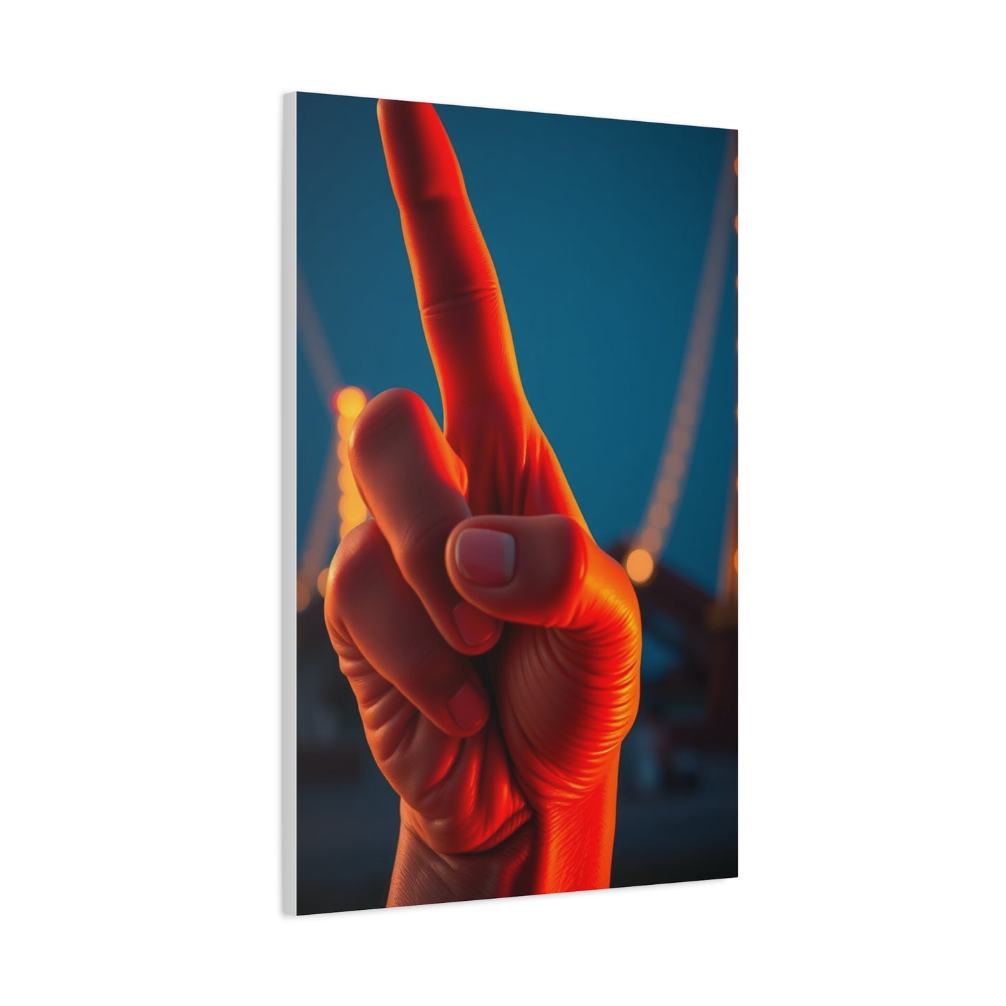 Peace Sign Art Luxury Canvas Wall Art & Canvas Print