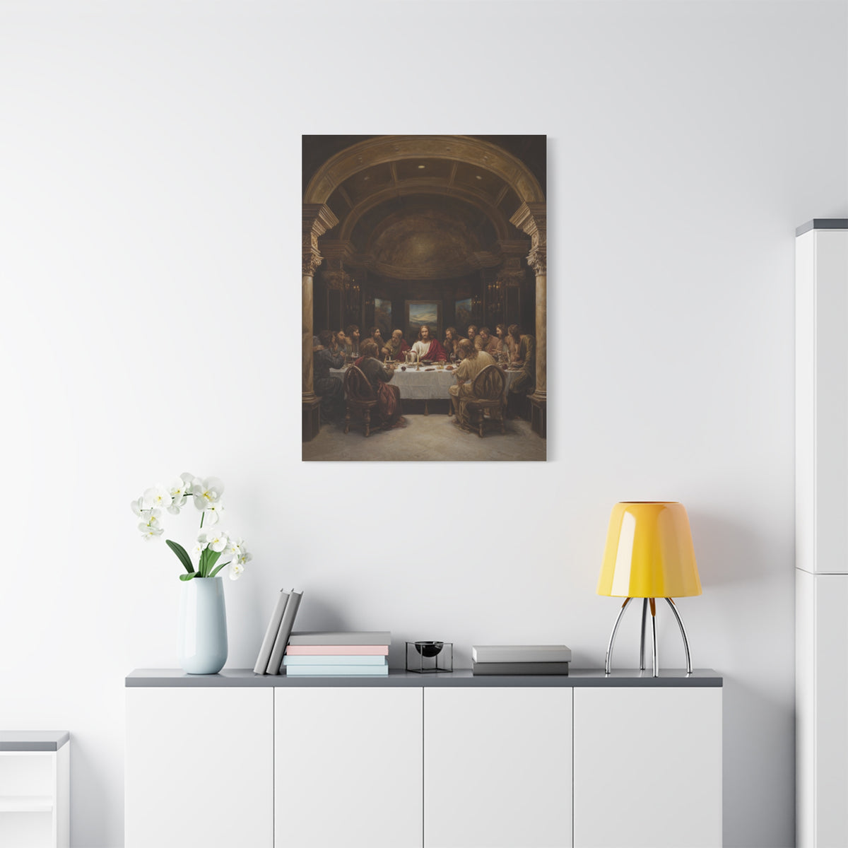The Last Supper Sacred Renaissance Masterpiece Wall Art & Canvas Print