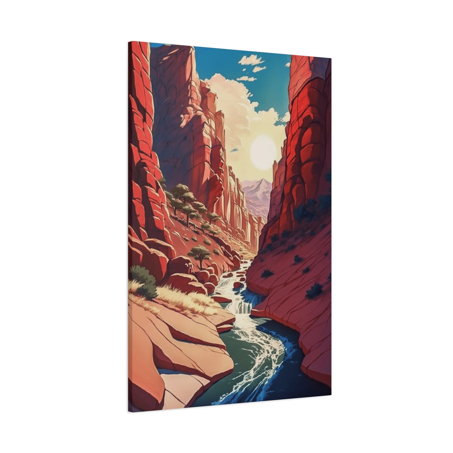 Water Canal Wall Art & Canvas Prints