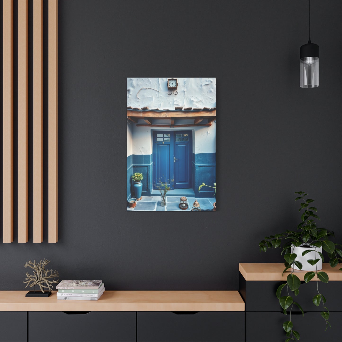 Supreme Blue and White Art Collection Wall Art & Canvas Print