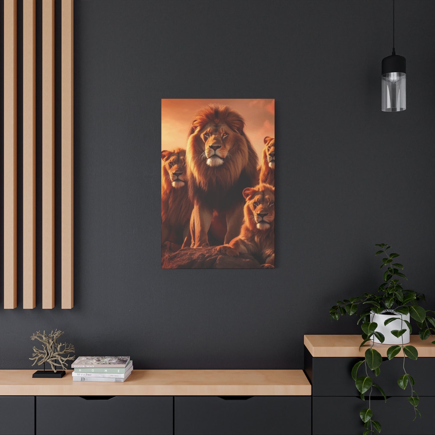 Pride of Lion Wall Art & Canvas Prints