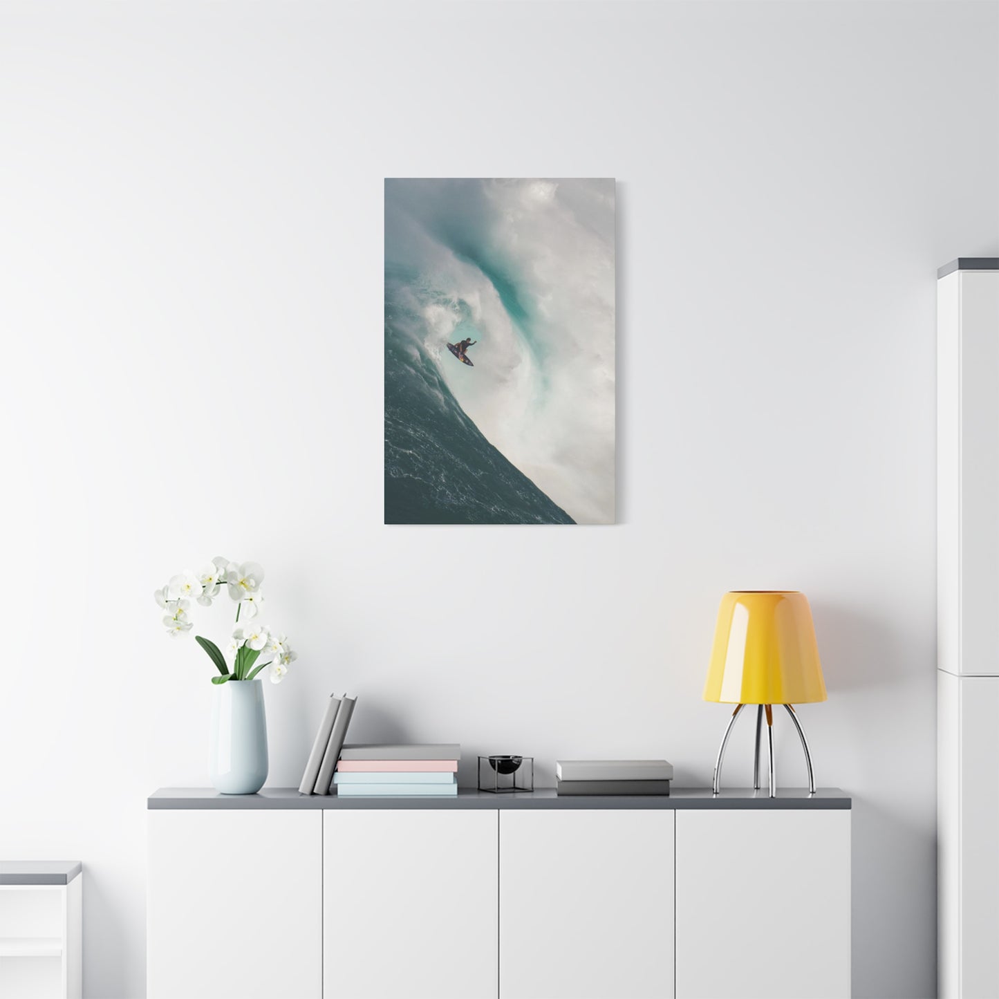 Huge Surfing Wave Wall Art & Canvas Prints