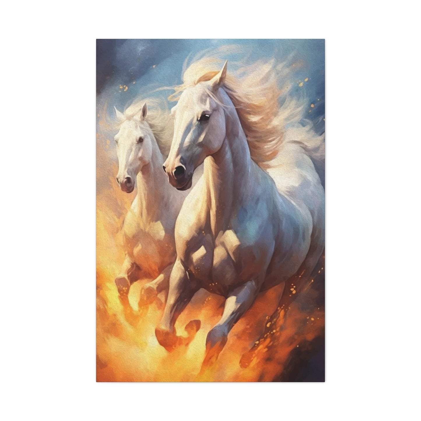 Twin Horses Wall Art & Canvas Prints