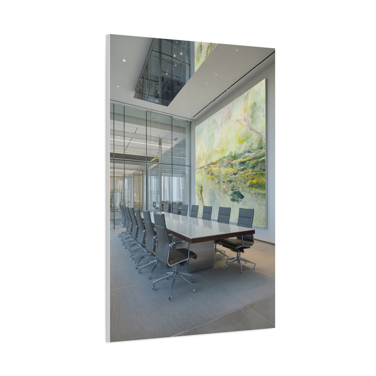 Luminous Translucent Pastel Artwork Wall Art & Canvas Print