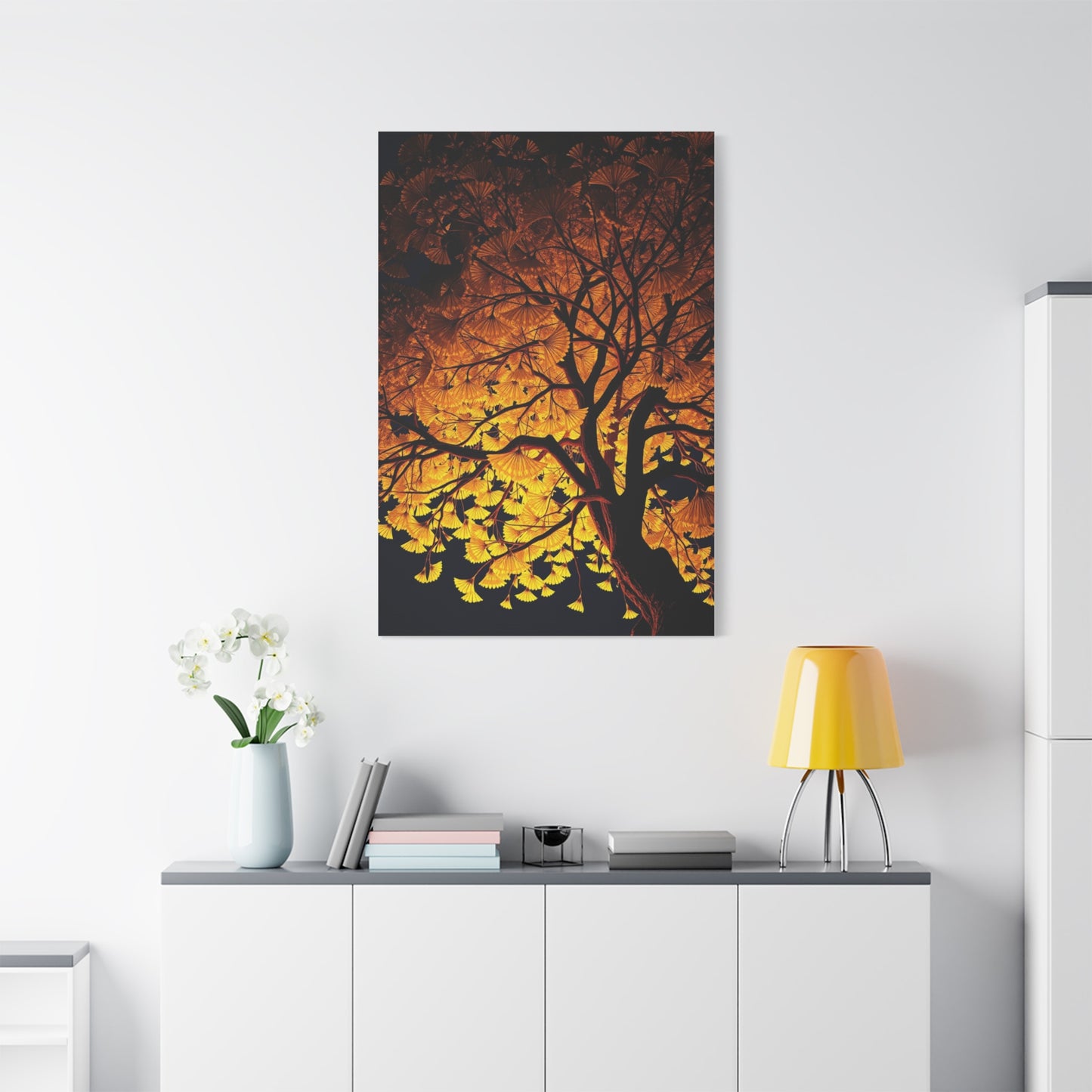 Ginkgo Tree Art Refined Canvas Wall Art & Canvas Print