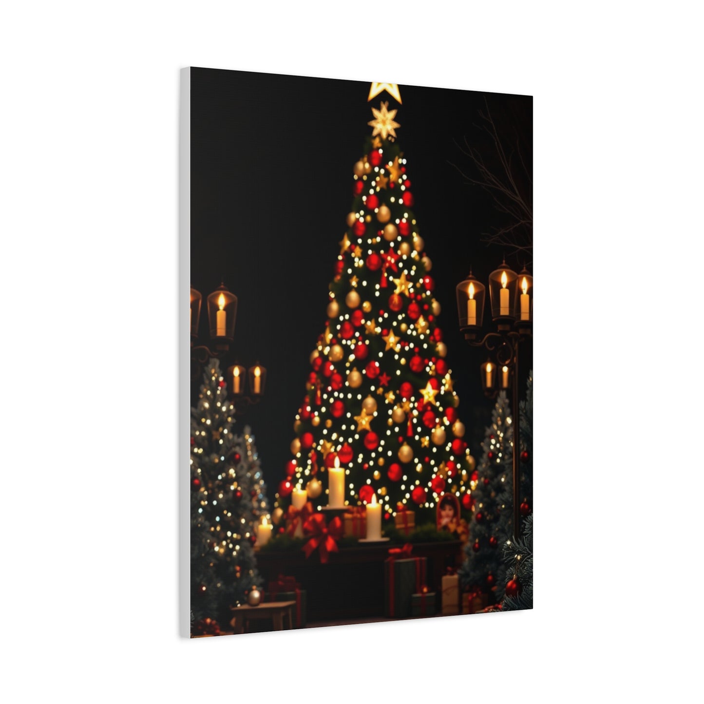 Supreme Black Christmas Art Wall Art & Canvas Print