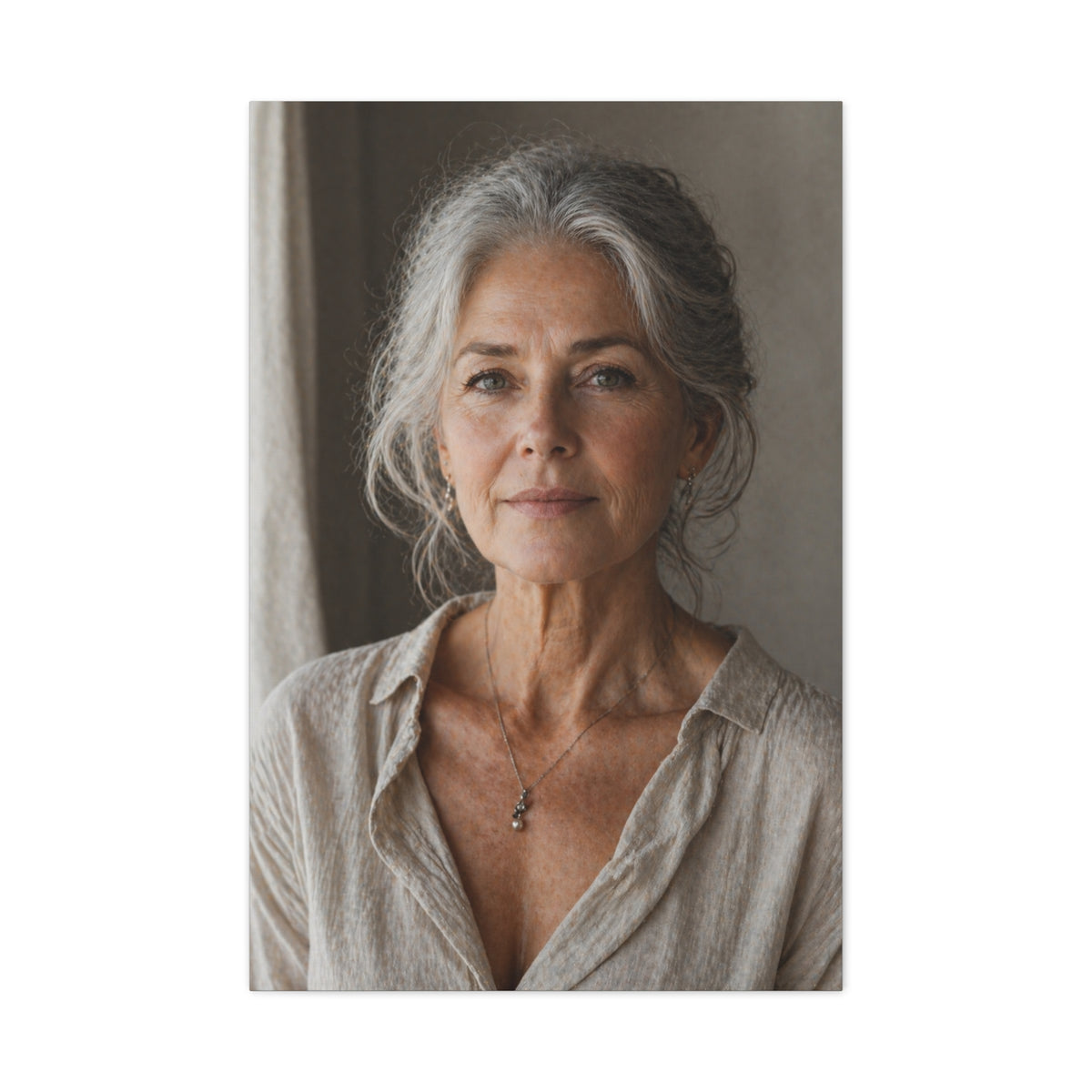 Mature Natural Light Portrait Wall Art & Canvas Print