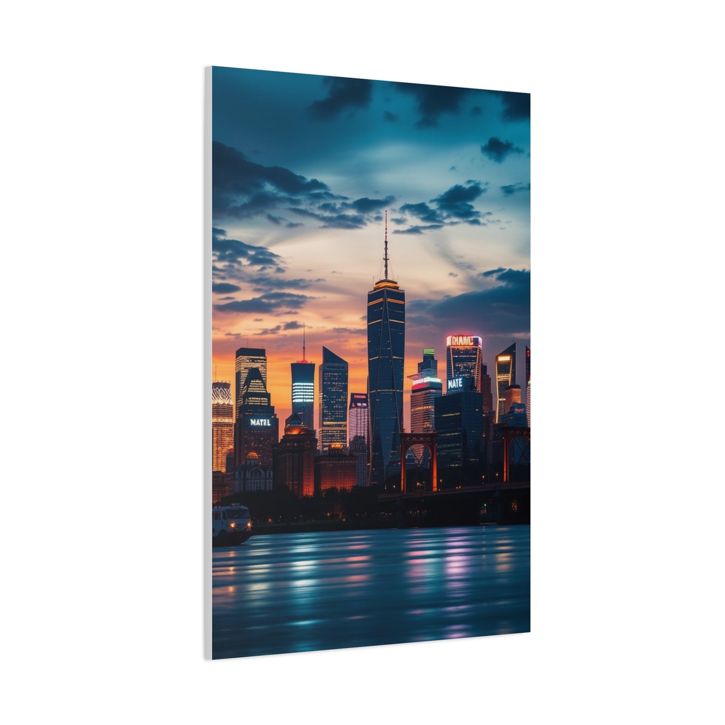 City Skylines Art Luxury Canvas Wall Art & Canvas Print